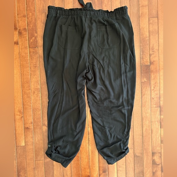 Knox Rose Women’s Black Joggers with Elastic Drawstring Waistband Size XXL - Picture 7 of 8